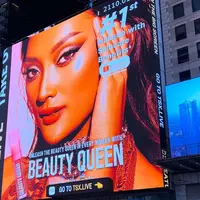 Mustika Ratu luncurkan lip gloss di Times Square, New York City (Beauty Queen by Mustika Ratu)