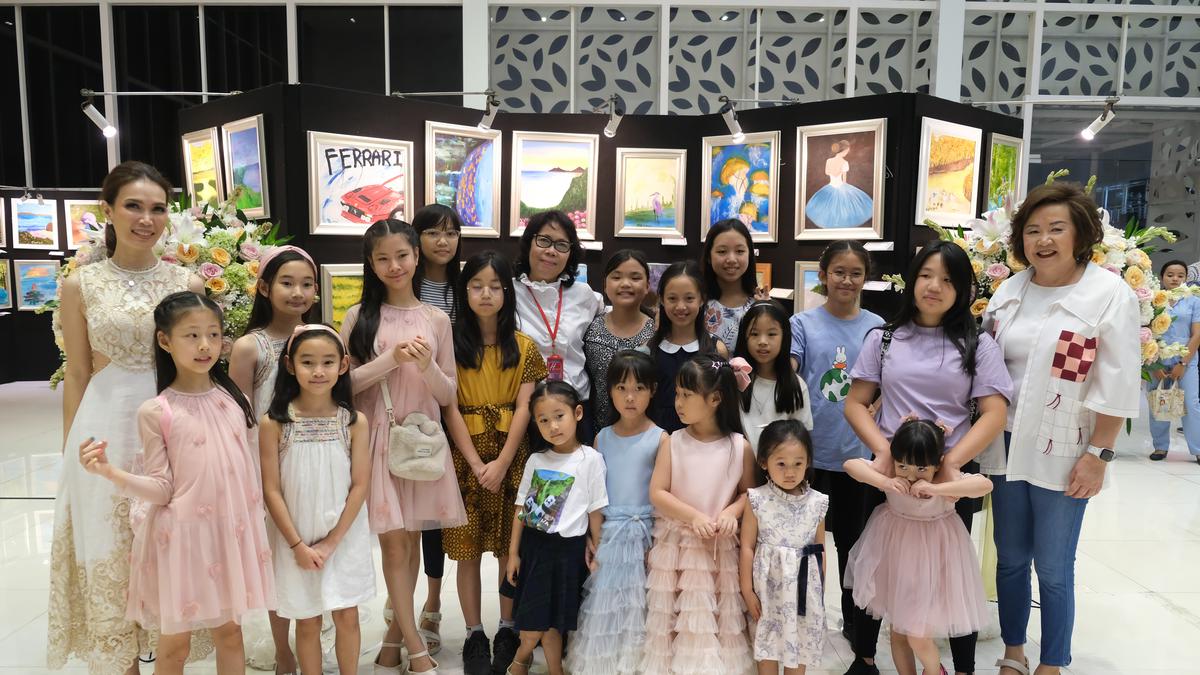 Sambut Hari Anak Sedunia, 27 Anak Gelar Pameran 150 Lukisan