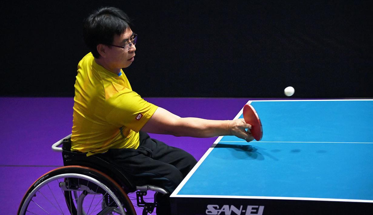 Satu lagi wakil dari Indonesia, Adyos Aston yang akan tampil di kategori TT4, tergabung di Grup A bersama unggulan pertama asal Turki, Abdullah Ozturk dan unggulan kesebelas asal Polandia, Rafal Lis. Adyos sendiri berada di unggulan ke-13 pada kategori tersebut. (Foto: Dok. NPC Indonesia)