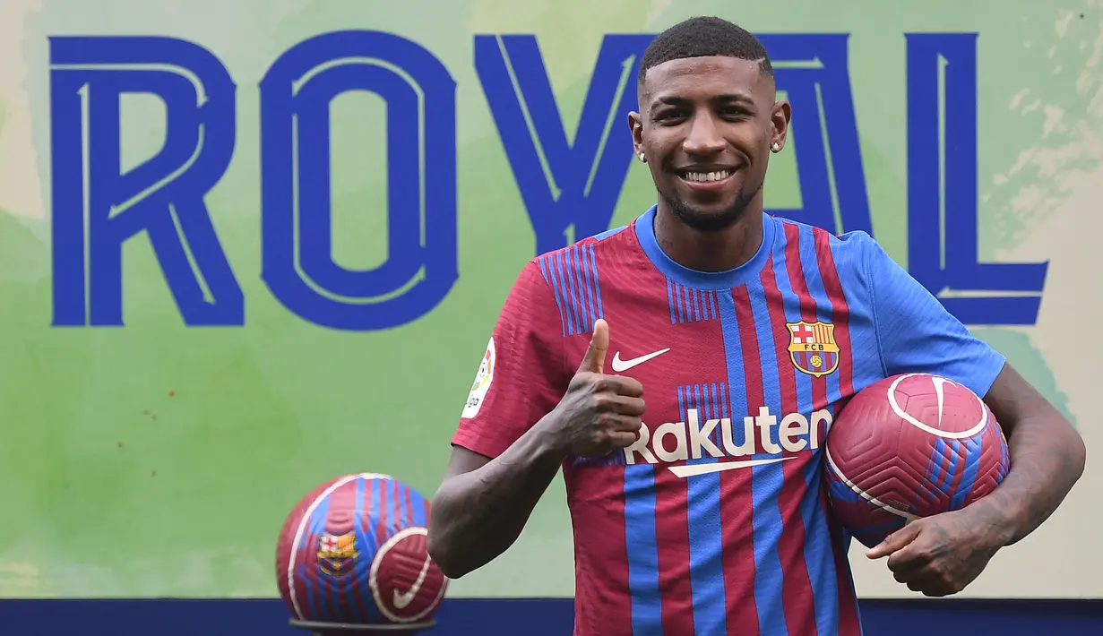 Emerson Royal diboyong dari Barcelona menuju Tottenham Hotspur dengan harga 30 juta euro, menjelang berakhirnya bursa transfer musim panas ini. Kepindahannya merupakan pilihan yang baik untuk kariernya maupun untuk Spurs. (Foto: AFP/Josep Lago)