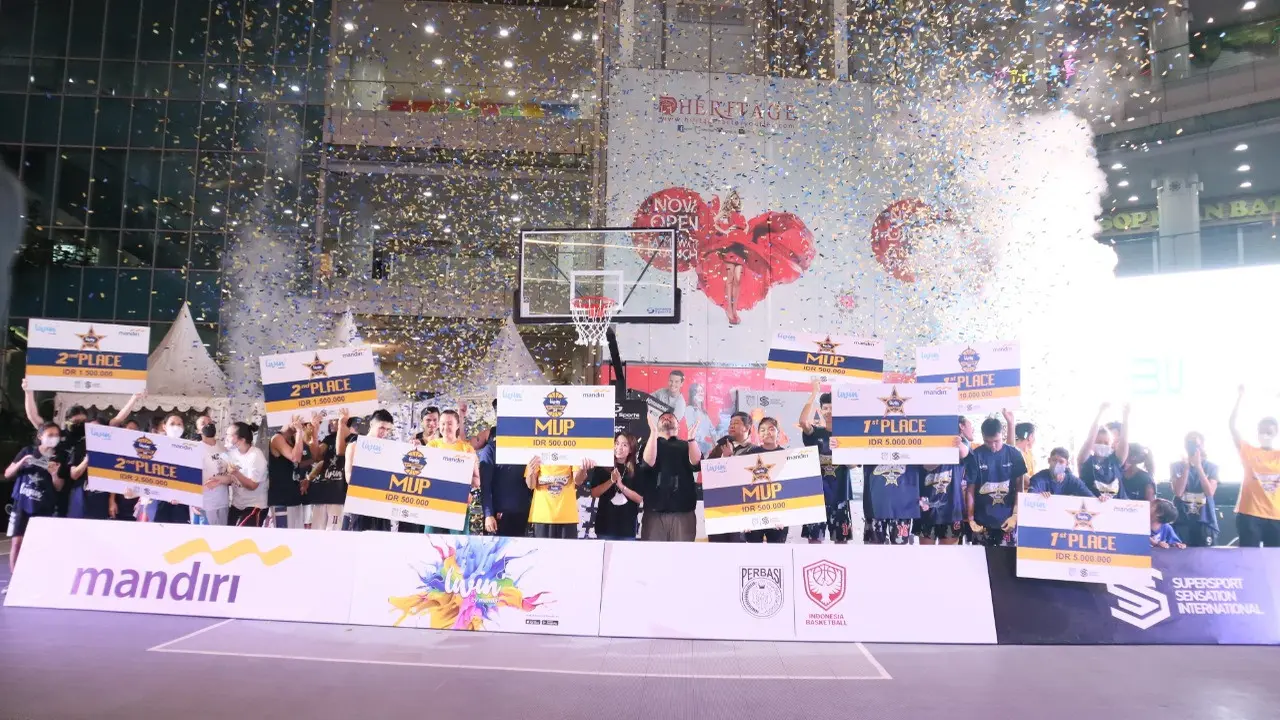 Para Juara Livin Mandiri Indonesia 3x3 Tournament