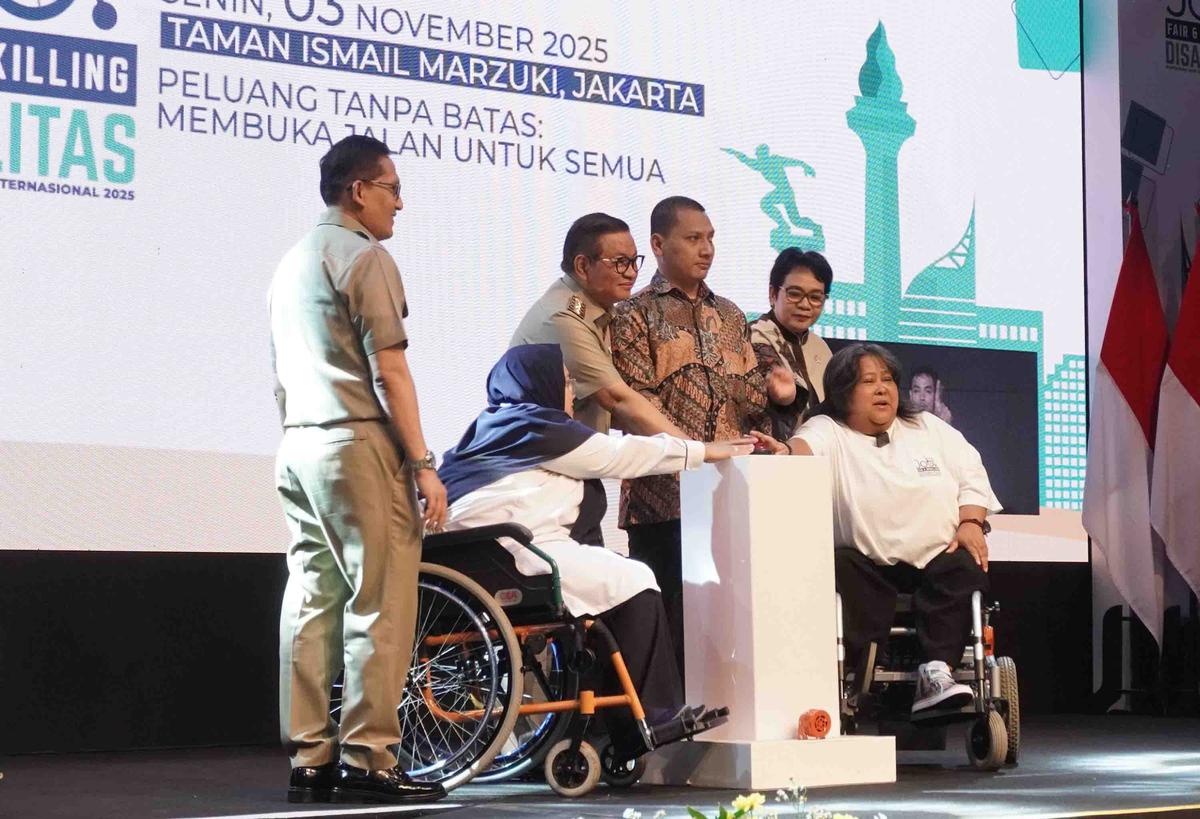 FOTO: Pemprov DKI Jakarta Gelar Job Fair untuk Ratusan Penyandang Disabilitas