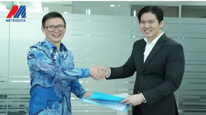 PT Metrodata Electronics Tbk (MTDL) menandatangani pembentukan usaha patungan dengan cacaFly bernama PT cacaFly Metrodata Indonesia (Foto: PT Metrodata Electronics Tbk)