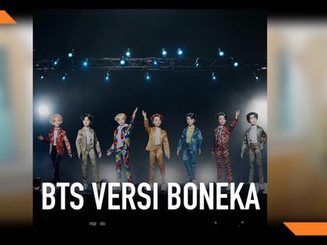 Video Wow Personel Bts Versi Boneka Resmi Diluncurkan Showbiz Liputan6 Com Boneka kesayangan boys band korea terkenal ini bisa kakak miliki tanpa ribet. wow personel bts versi boneka resmi