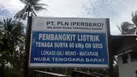 Tiga Pulau Wisata di NTB Andalkan Listrik Matahari