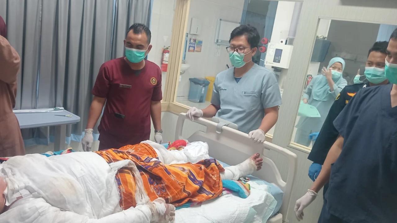 Pasutri Korban Selamat Kecelakaan Bus ALS–Truk Tangki di Muratara Jalani Operasi Kedua