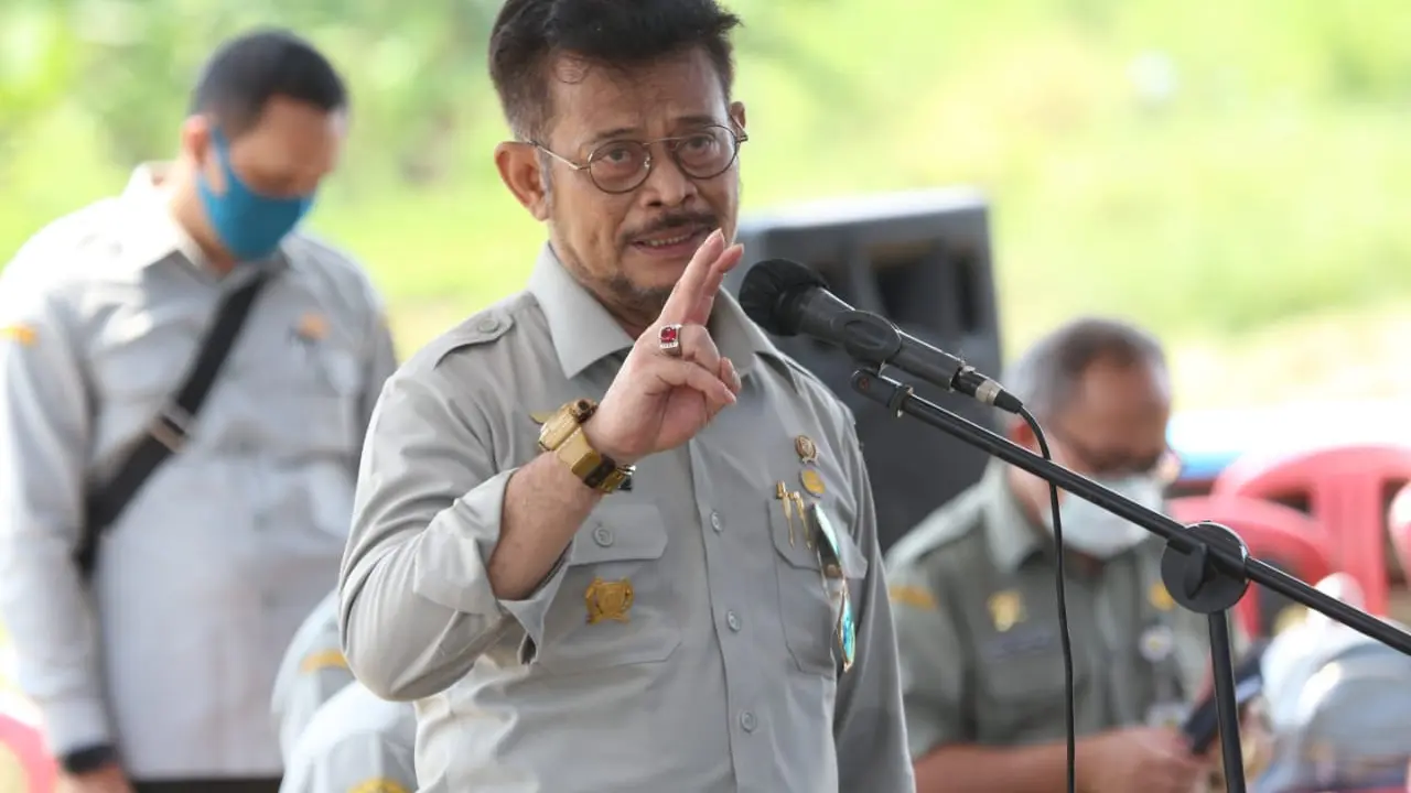 Menteri Pertanian Syahrul Yasin Limpo.