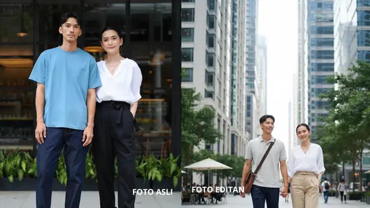 7 Prompt Gemini AI Edit Foto Berdua dengan Pacar, Tak Perlu Bingung Pilih Tempat Foto