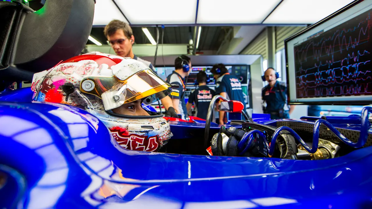 Sean Gelael, F1 GP Singapura, Toro Rosso