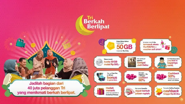 Yuk ikutan berburu promo #TriBerkahBerlipat.