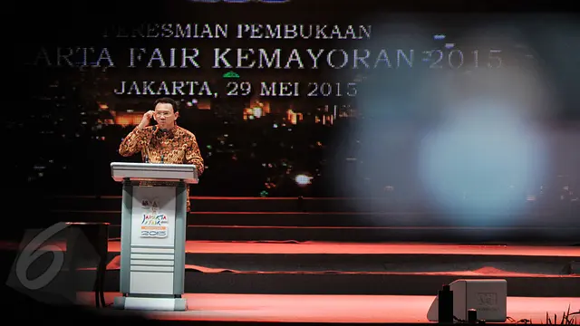 JK dan Ahok Buka Jakarta Fair 2015