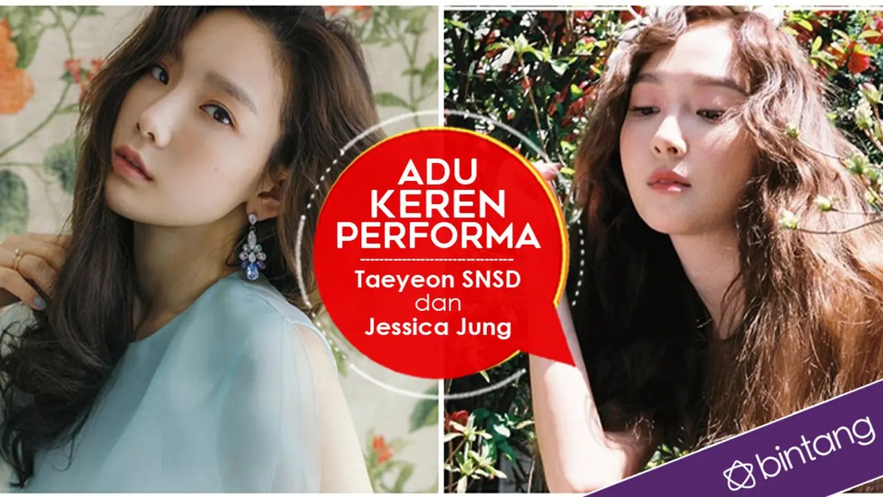 [Bintang] Adu Keren Performa Taeyeon SNSD dan Jessica Jung 