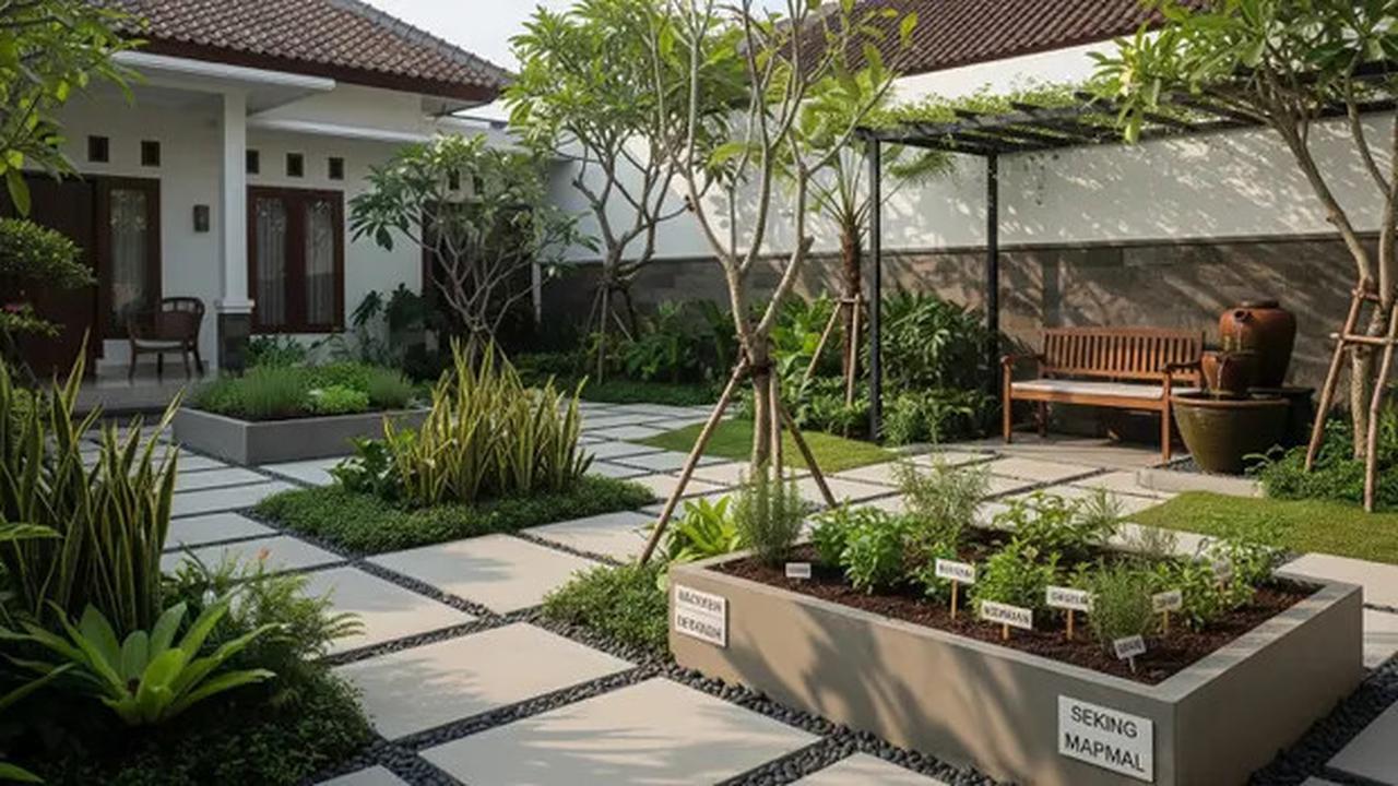 8 Ide Halaman Depan Rumah yang Mudah Dirawat oleh Lansia, Beri Kenyamanan di Keseharian