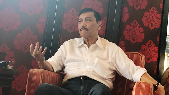 Menko Kemaritiman Luhut Binsar Pandjaitan