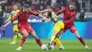 Bermain di depan publik San Siro, AC Milan malah kalah 0-1 dari tim yang berada di peringkat ke-12 klasemen Serie A. (AP Photo/LaPresse/Spada)