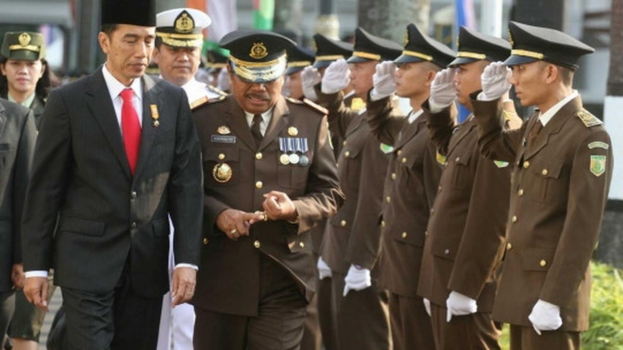 Jokowi hadiri HUT Bhakti Adhyaksa di Kejagung