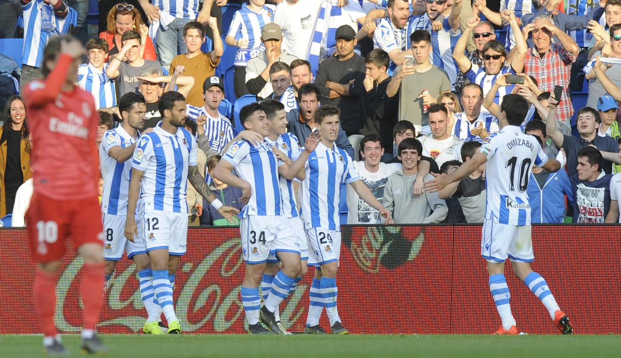 10. Ander Barrenetxea – 17 tahun, 4 bulan, 15 hari: Real Sociedad vs Real Madrid (2018/19): Barrenetxea menjadi pemain pertama kelahiran abad ke-21 yang bermain di La Liga 2018/19. Di musim ini ia juga mencetak gol pertamanya bagi klub asalnya, Real Sociedad saat melawan Real Madrid. (La Liga)