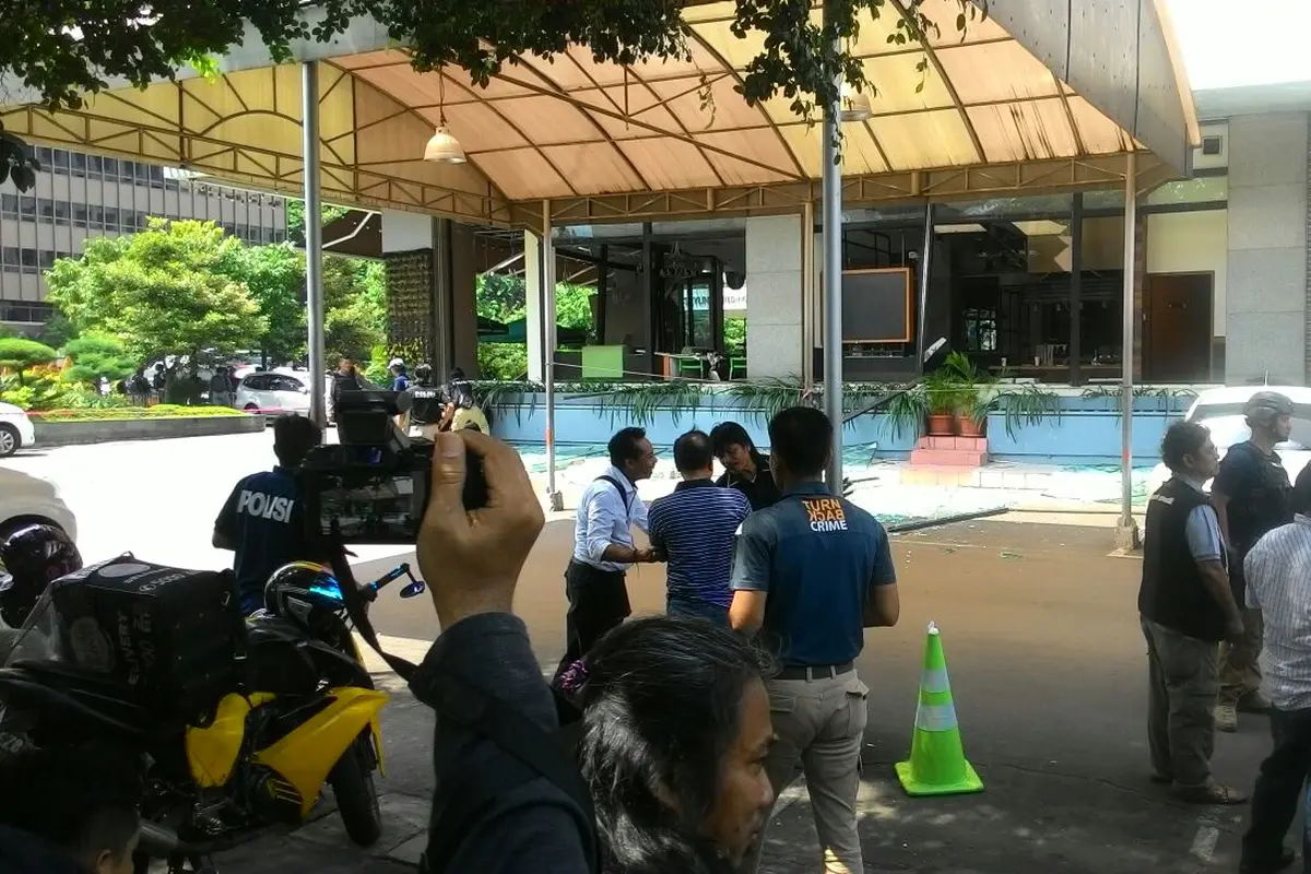 Begini Kondisi Starbucks Tempat Pelaku Bom Sarinah