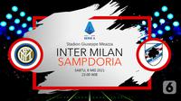 Inter Milan vs Sampdoria (liputan6.com/Abdillah)