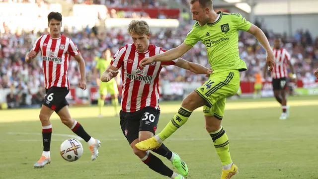 Brentford vs MU - Liga Inggris