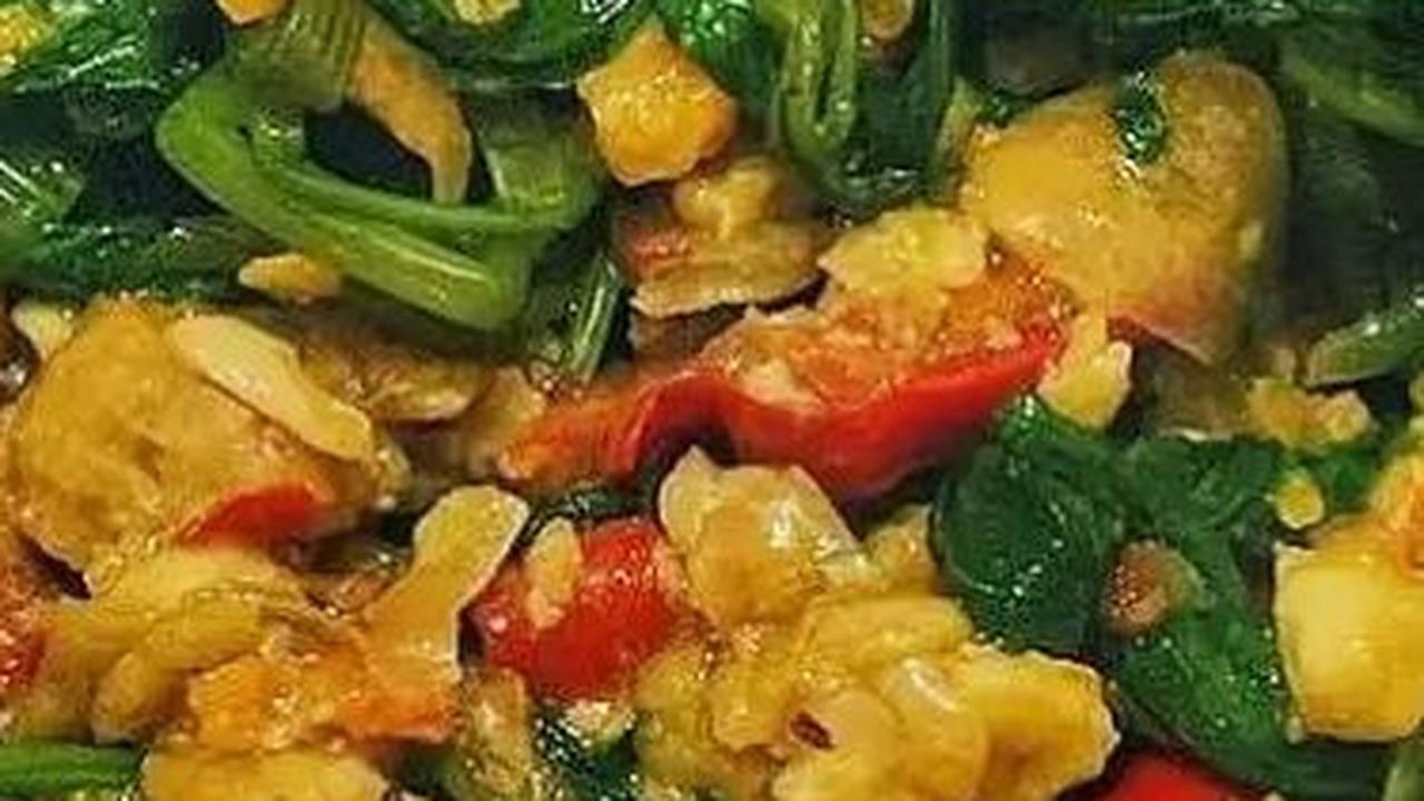 5. Kangkung Sambal Tempe