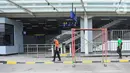 Suasana area depan Stasiun Matraman, Jakarta, Senin (13/6/2022). Nantinya pengoperasian stasiun Matraman ini diharapkan dapat menjadi salah satu pilihan alternatif bagi pengguna KRL naik dan turun selain di Stasiun Manggarai dan Stasiun Jatinegara. (Liputan6.com/Herman Zakharia)