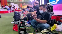 Puluhan anggota komunitas mobil Tamiya atau mini 4WD turut memeriahkan gelaran MotoGP Indonesia 2022 di Sirkuit Mandalika, 18-20 Maret mendatang. (Ist)