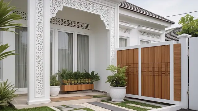 Rumah Bernuansa Putih Bersih