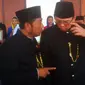 Ahok bersama Haji Lulung. (Liputan6.com/Silvanus Alvin)