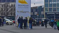 Paviliun Indonesia di Pameran Hannover Messe 2023 di Jerman 2023.