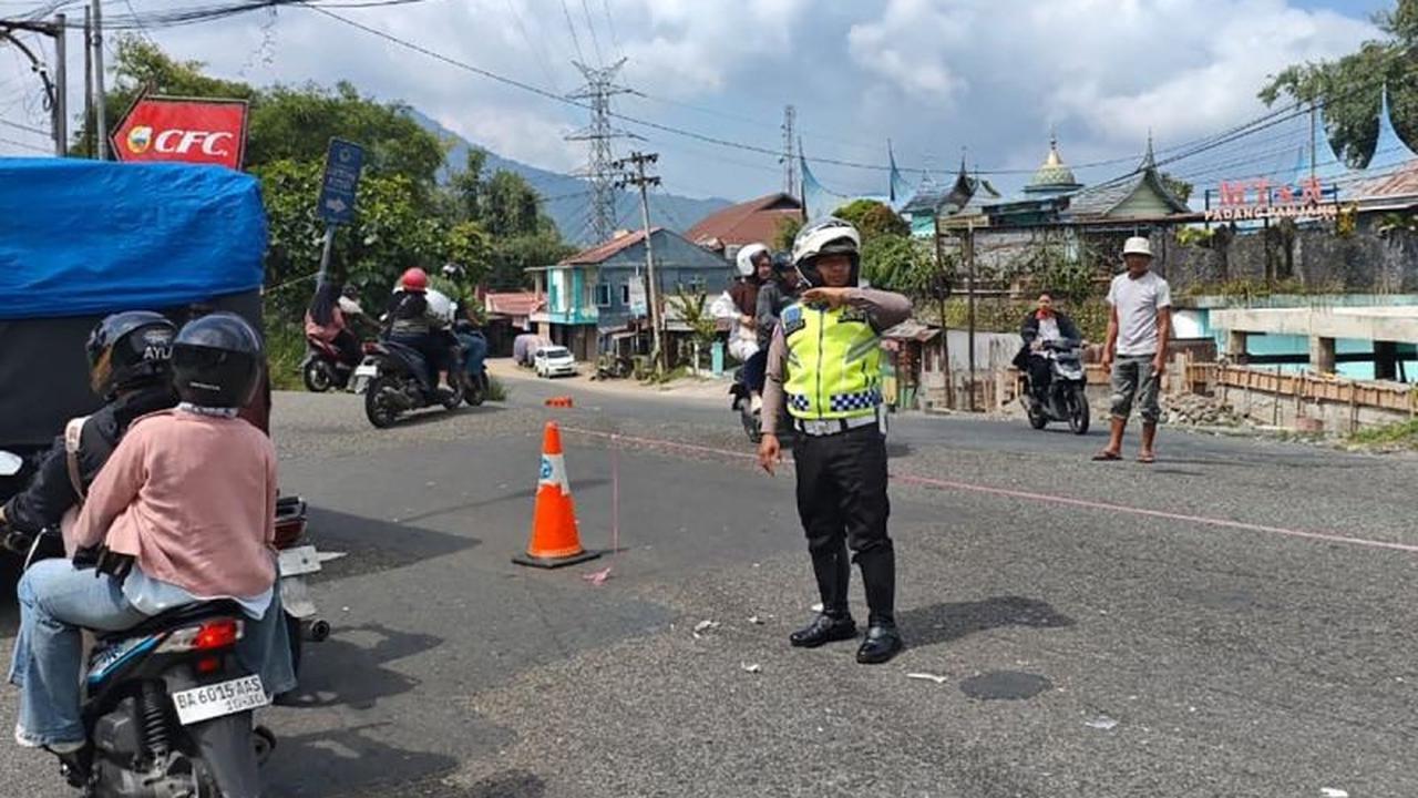 Peningkatan Arus Balik Lebaran H+7: Polres Padang Panjang Catat Kenaikan 20 Persen