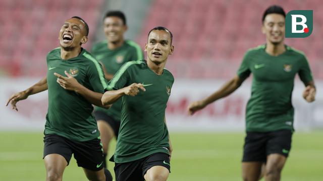 Latihan Timnas Indonesia