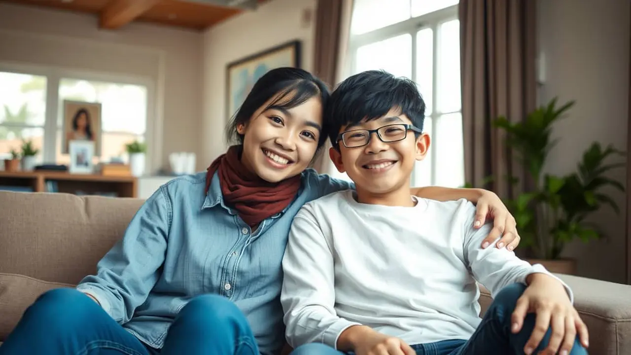 caption adik kakak singkat