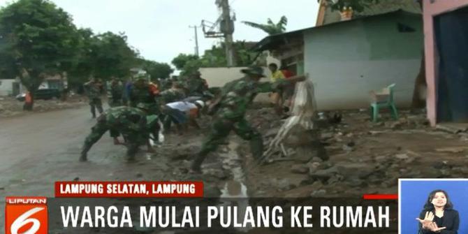Aktivitas Korban Tsunami di Lampung Selatan Mulai Normal