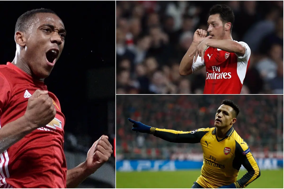 Kabar Transfer: MU Pertahankan Martial, Ozil Ingin ke Barcelona