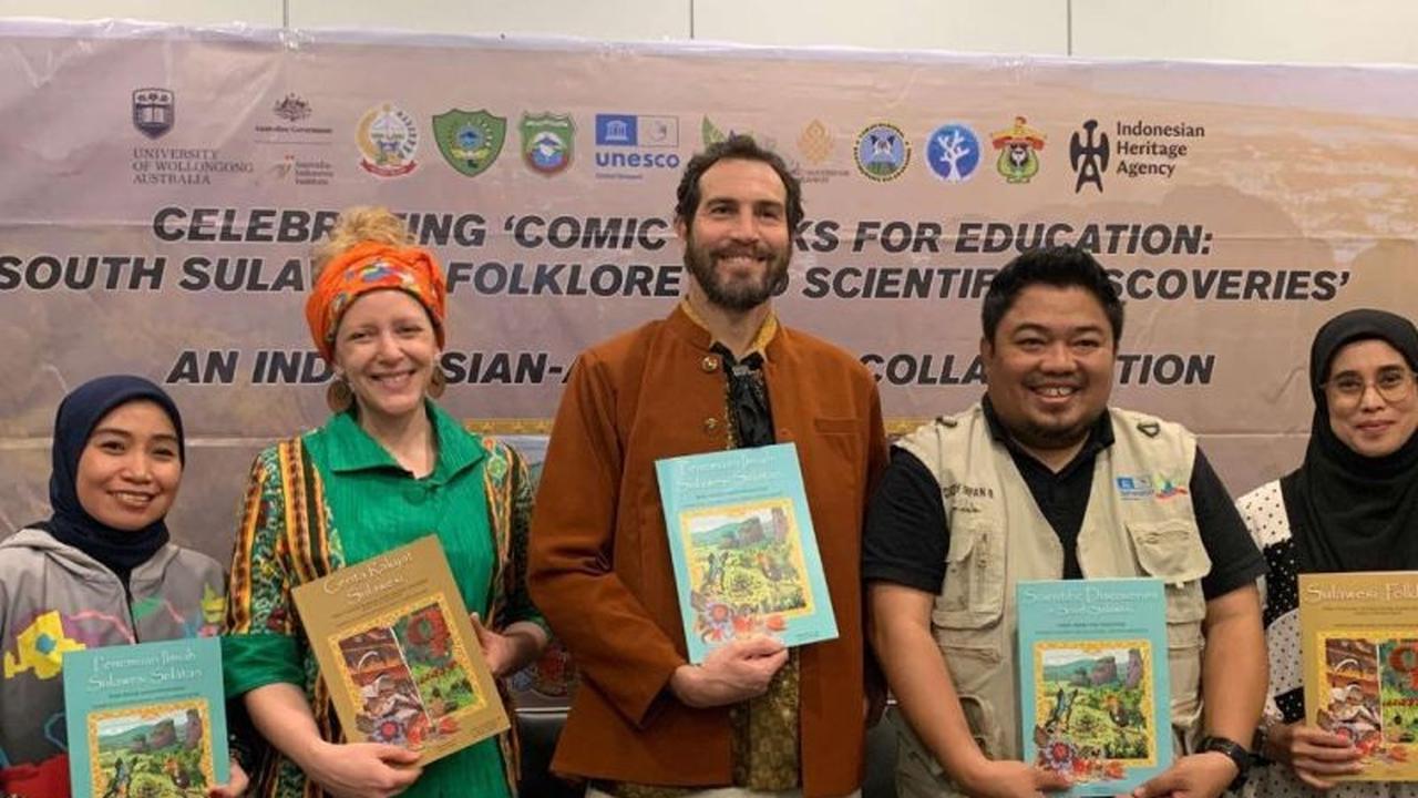 Fakta Unik: Geopark Maros-Pangkep Rilis Dua Komik Edukatif, Kenalkan Budaya & Sains Sulawesi Selatan