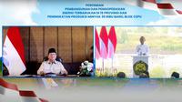 Presiden Republik Indonesia Prabowo Subiantomeresmikan pembangunan dan pengoperasian proyek energi terbarukan yang tersebar di 15 provinsi di Indonesia, Kamis (26/06/2025). (Foto: Pertamina Geothermal Energy)