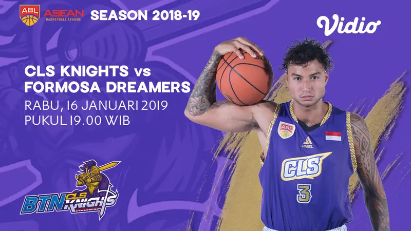 Live Streaming ABL, CLS vs Formosa Dreamers