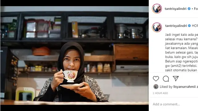 Tantri Kotak (Foto: Instagram/@tantrisyalindri)