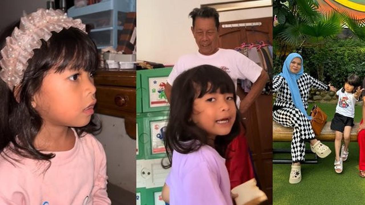 Momen Lucu Haji Malih Bareng Melisya, Anaknya yang Miliki Logat Mirip Sekali dengan Sang Ayah