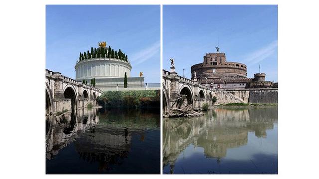 7 Foto Lokasi Sejarah di Roma Ini Beda Banget dengan Kondisi Sekarang