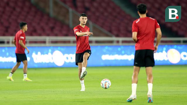 Latihan Resmi Timnas Indonesia Jelang Laga FIFA Matchday Melawan TimnasArgentina