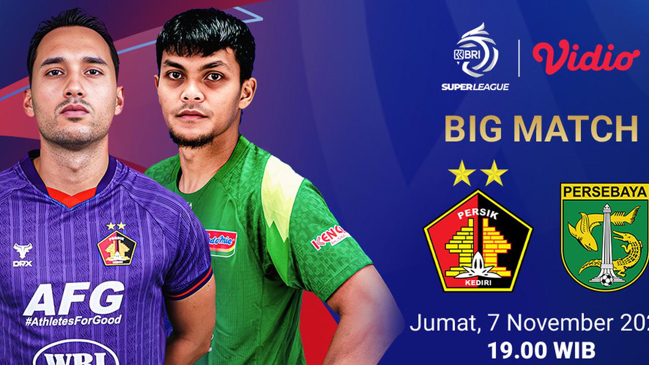 Nonton BRI Super League 2025/26: Persik vs Persebaya di Vidio Malam Ini