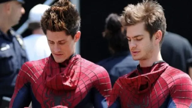 potret pemeran utama dengan stunt man (Foto: instagram/@iwilliamspencer)
