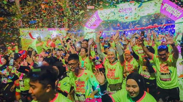 Bank Raya Color Run Night Festival 2024