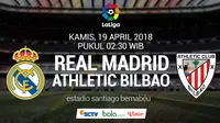 La Liga Real Madrid Vs Athletic Bilbao (Bola.com/Adreanus Titus)