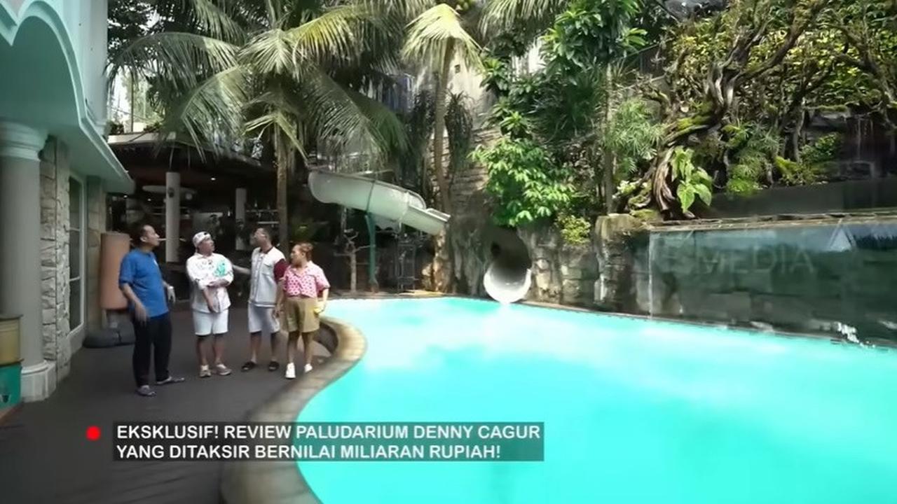 8 Potret Paludarium Raksasa di Rumah Denny Cagur yang Megah, Pemandangan Indah - Ditaksir Berharga Fantastis