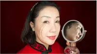 Wanita Ini Miliki Bulu Mata Terpanjang di Dunia, Bak Rambut