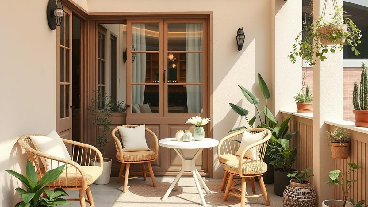 9 Inspirasi Desain Teras Rumah Ala Kafe yang Nyaman dan Estetis