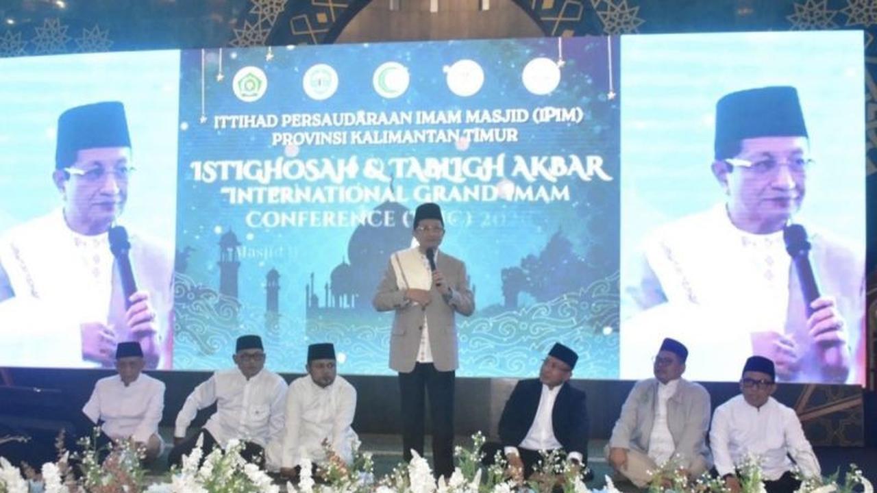 Menag Dorong Masjid Islamic Center Samarinda Jadi Pusat Peran Ekonomi Umat